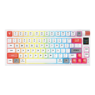 WIRELESS KEYBOARD (คีย์บอร์ดไร้สาย) FANTECH MK917 ATOM PRO79 (RED SWITCH / BLUE SWITCH RGB EN/TH) WH