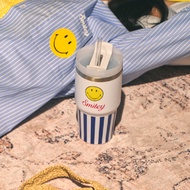 SMILEY 20 OZ STAINLESS TUMBLER