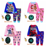 [SG SELLER] Cuddle Me kids Glow in the Dark Pyjamas sleepwear children girls boys