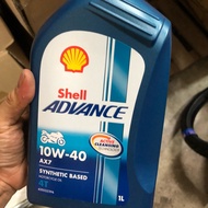 Shell 4T AX7 Synthetic 15w50