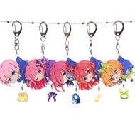 5 Brides Anime Mica Keychain (5Toubun)