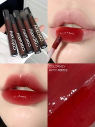 Son Môi Airy Mirror Water Gloss Colorkey Lip Glaze Son Môi Không Dính Cốc Dưỡng Ẩm Cho Học Sinh Màu