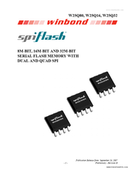 IC Eeprom Winbond W25Q32 SMD SOP8 SPI Flash Bios