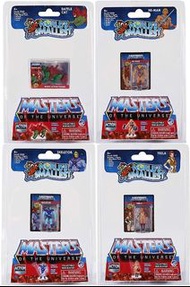 World's Smallest Masters of The Universe  He-Man  Skeletor Teela Battle Cat