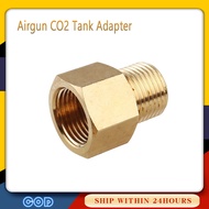 1/5/10Pcs  All Copper CO2 Tank Refill Adapter Adaptor Converter for Airgun Aquarium CO2 Tank Accesso
