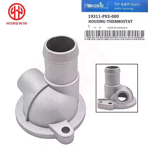 For Honda Civic 1992-1996 1.5 Petrol 1.5L New Aluminum Engine Coolant Thermostat Housing 19311-P03-0
