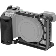 SmallRig Cage with Silicone Handgrip & Cold Shoe for Sony a6100, a6300, a6400-3164 PZFD