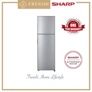 【FREE SHIPPING】Sharp Smile Refrigerator (320L) SJ325MSS [ Frenshi ]