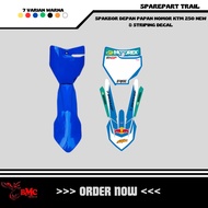Front fender board ktm 250 new 2022 front mudguard number plate ktm new 2022 ktm 85 crf klx yz motor