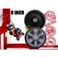 LAWN MOWER - 8" WHEEL C/W BEARING TAYAR MESIN RUMPUT TOLAK (BACK-BELAKANG) - 1 PIECE