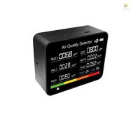 8 in 1 Air Quality Monitor CO2 Meter Carbon Dioxide Detector CO2 TVOC HCHO PM2.5 PM1.0 PM10 Temperat