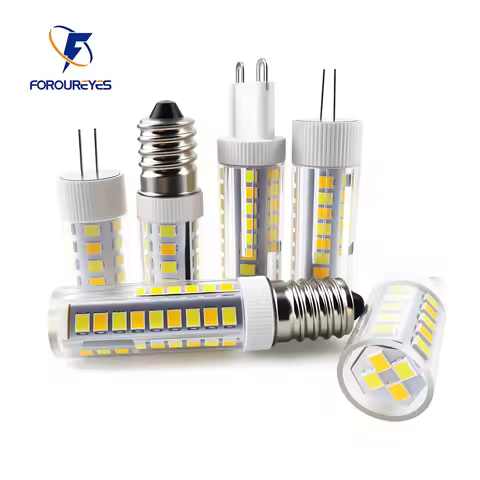 G4 G9 LED Lamp E14 Corn Bulb 220V Smd2835 No Flicker 3 Color Temperatures Candle Spotlight Chandelie