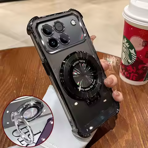 For Honor Win RT Case Transparent Four Corners Drop Protection With Stand TPU Cover For Honor Win RT