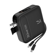 UKIKIพาวเวอร์แบงค์ (15000mAh, สีดำ) รุ่น KP15AC-01