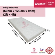 Sunpillo Galant Baby Cot Mattress (Size 60cm x 120cm) with Mattress Protector (Tilam Bayi)