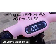 VC -VC pro-DK S1-DK S2 car watch face PPF sticker, VC -VC pro-DK S1-DK S2 electric vehicle watch fac