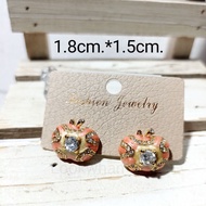 E383 Earrings Fashion Magnificent Frilly Handmade DIY