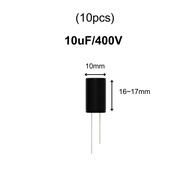 400V - 1uF 2.2uF 3.3uF 4.7uF 10uF 22uF 33uF 47uF 100uF 120uF - Aluminium Electrolytic Capacitor 电容