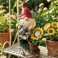 Resin Solar Sunflower Earth Essence Ornaments Indoor Outdoor Courtyard Garden Landscaping Decoration