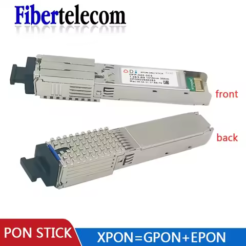 PON STICK EPON GPON XPON SFP ONU Stick With MAC PPPoE IPoE HGU SC Connector pon module 1490/1330nm 1