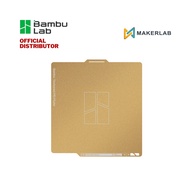 Bambu Lab Bambu Textured PEI Plate (Gold) compatible with A1,P1P,P1S,P2S,X1C,X1E 3D Printer FAP033