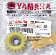Original Yamaha YZF-R25 YZF R25 YZFR25 Oil Pump Assy Idle Gear 41T Pam Minyak Engine Pum Gear 1WD-E3