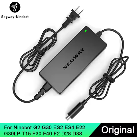 Original Segway 42V 1.7A Charger For Ninebot G2 G30 ES2 ES4 E22 G30LP T15 F30 F40 F2 D28 D38 For Xia