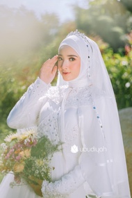 Gaun Elsa | Gaun Pengantin Muslimah