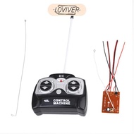 [LOVIVER] 5CH Remote Control 27MHZ Circuit Board PCB Transmitter Receives Antenna Toys