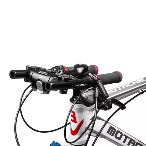 Folding Bicycle Handlebar Stem Outdoor Cycling MTB Bicycle Folding Handlebars Aluminum Alloy Rest Ha