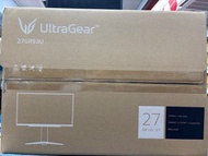 27GR93U-B 27 吋 UltraGear™ UHD 遊戲顯示器，支援 144Hz