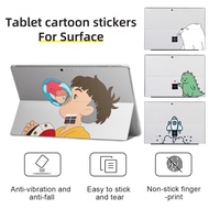Laptop Stickers for Microsoft Surface Pro 5 Pro 6 Pro 7 Skin Super Slim Computer Stickers Fiber Matte for Surface Pro