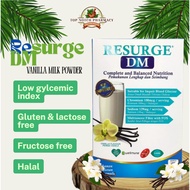 Resurge DM Vanilla Milk Powder (53G X 8'S) Lactose Free Gluten Free Plus Low GI