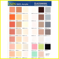 ☩ ❖ ◵ Davies Sun and Rain Premium Elastomeric Paint - 4 Liters (Greens, Yellows, Oranges, Browns)