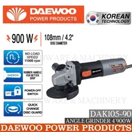 DAEWOO ANGLE GRINDER (900W/4") DAK105-90