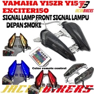 YAMAHA Y15ZR Y15 EXCITER150 SIGNAL LAMP FRONT SIGNAL LAMPU DEPAN SMOKE Turning Light (Color remote c