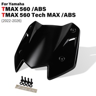 กระจกรถจักรยานยนต์กระจกบังลมป้องกันหน้าจอสำหรับยามาฮ่า TMAX560 TMAX 560 Tech MAX ABS (2022-2026) อุป