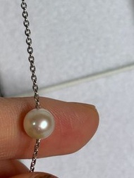 🇯🇵日本Tasaki pearl necklace 6.3mm田崎珍珠頸鏈925銀路路通珍珠頸鏈