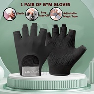 3H 1 Pair Gym Gloves Sports Cycling Workout Weightlifting Fitness Bodybuilding Glove