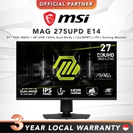 [FAST SHIP] MSI MAG 275UPD E14 | 27" FHD 288Hz/4K UHD 144Hz Dual Mode | 1ms(MPRT) | IPS | Adaptive-S