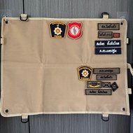 Velcro Panel For Storing Marks/Arms With 4 Hooks