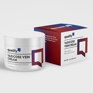 Qualify Varicose Vein Cream with Diosmin, Rutin, and Aescin, 4 oz Jar