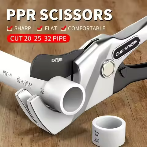 Hardware PVC Pipe Cutter Water Pipe Scissors - Cut PP, PVC, Aluminum,ABS, PE, Vinyl & Rubber Tubing 