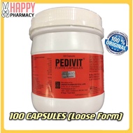 PEDIVIT FORTE MULTIVITAMIN 100'S (LOOSE FORM) [EXP:1/26]