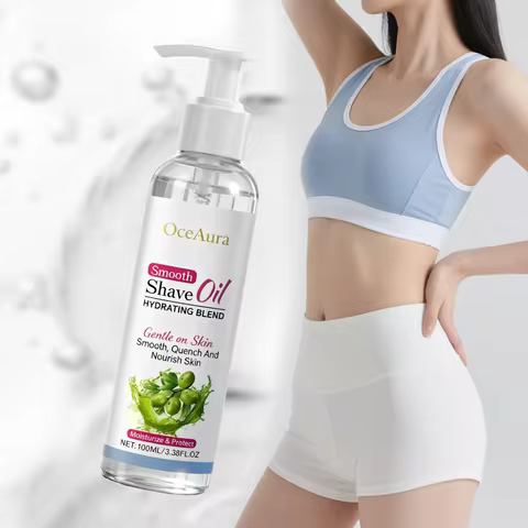 Shaving Oil for Women & Men Pre Shave Oil & After Shave Oil Moisturizing Body Oil with Jojoba & Avoc