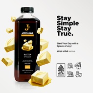 Jingga Butterscotch Syrup 1L - Jingga Sirup Rasa Butterscotch