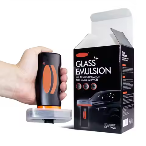 Automotive Oil Film Cleaning Brush, Car Glass Oil Film Cleaner, Window oil Film Cleaner brush glass 