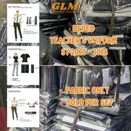 DepEd Teachers’ Uniform 2025 FABRIC ONLY SOLD PER SET