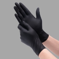 Powder-Free Black Box Rubber Gloves Nitrile