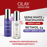 OLAY Serum Bundle (OLAY Luminous Light Perfecting Essence 30ml + OLAY Regenerist Retinol24 Night Ser